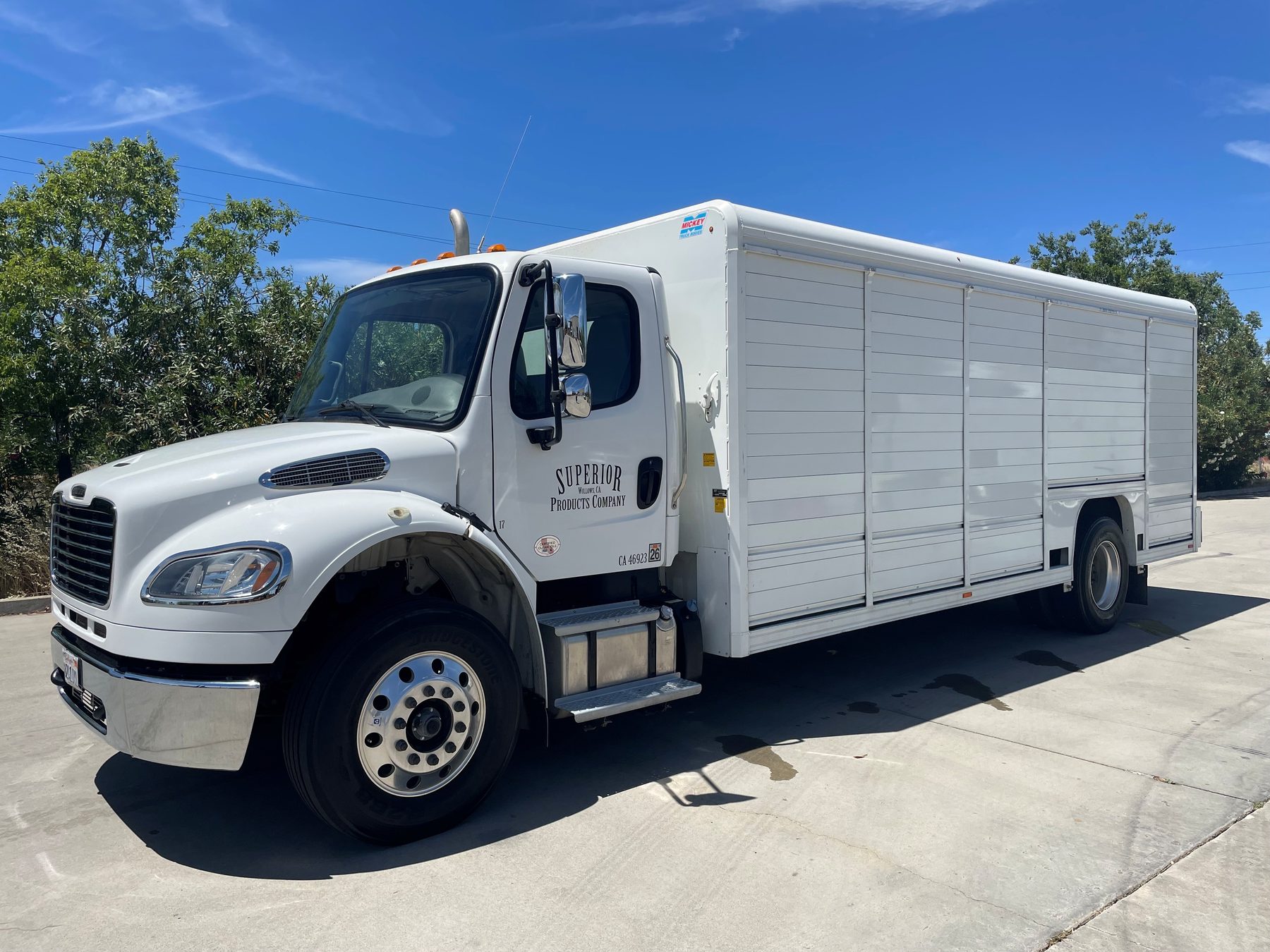 Superior Products Company delivery truck