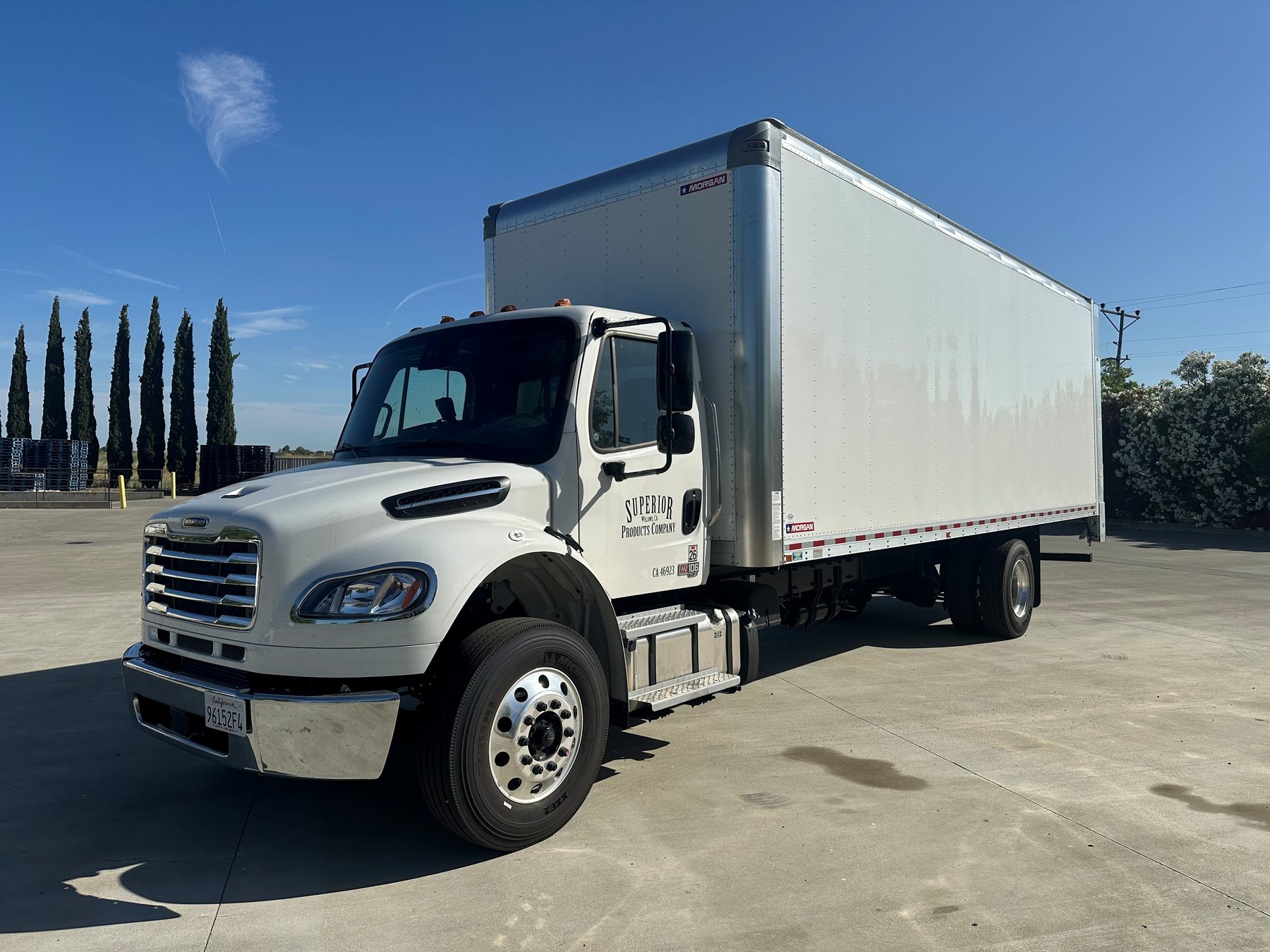 Superior Products Company box truck